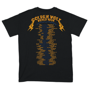 EU/UK 2025 Black Tour T-shirt