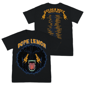 EU/UK 2025 Black Tour T-shirt