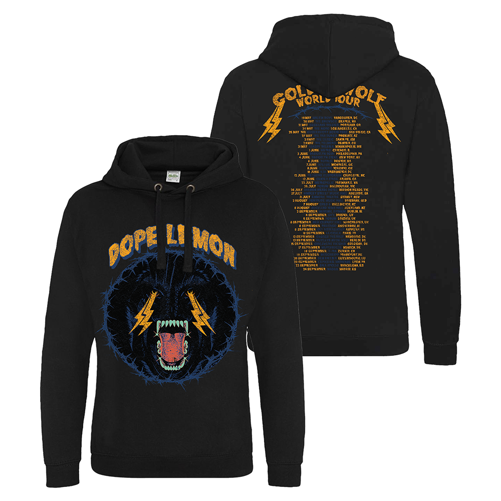 EU/UK 2025 Black Tour Hoodie
